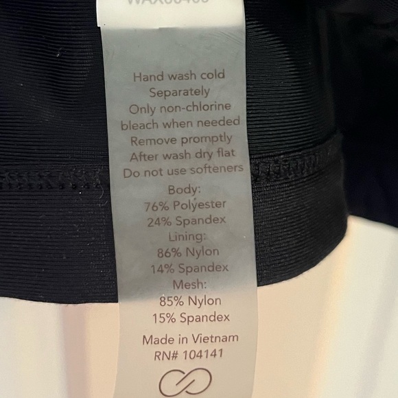 Calia by Carrie Underwood Strappy Neck Sports Bra in Black - Picture 5 of 5